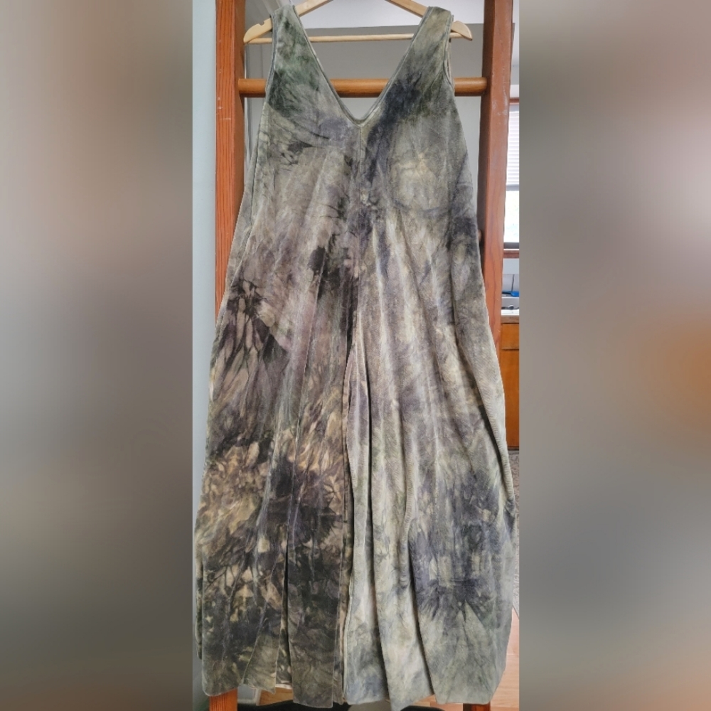 Sinew Moon Velour Saturdays Child Jumpsuit in Bayou